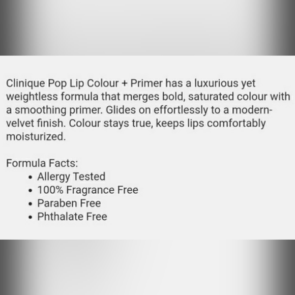 CLINIQUE POP LIP COLOUR + PRIMER. - Picture 4 of 6